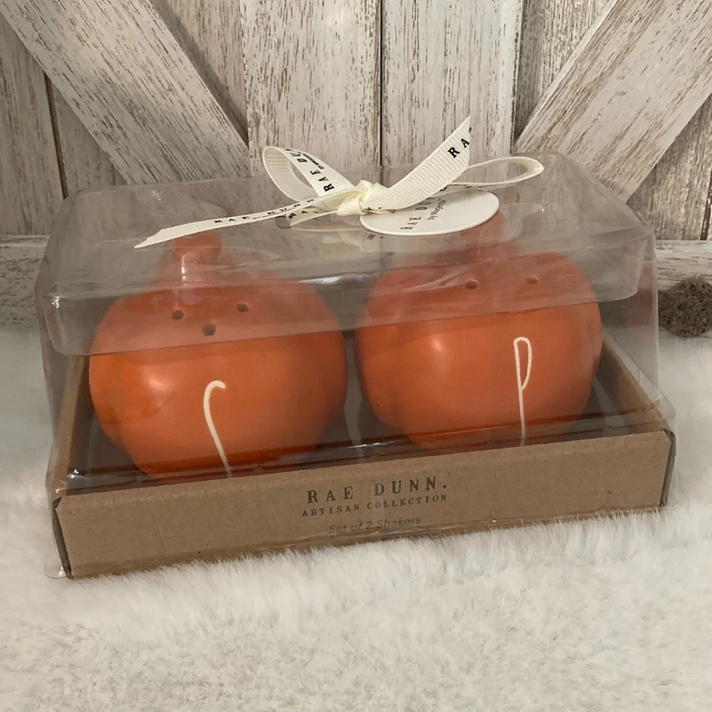 Rae Dunn Pumpkin Shakers